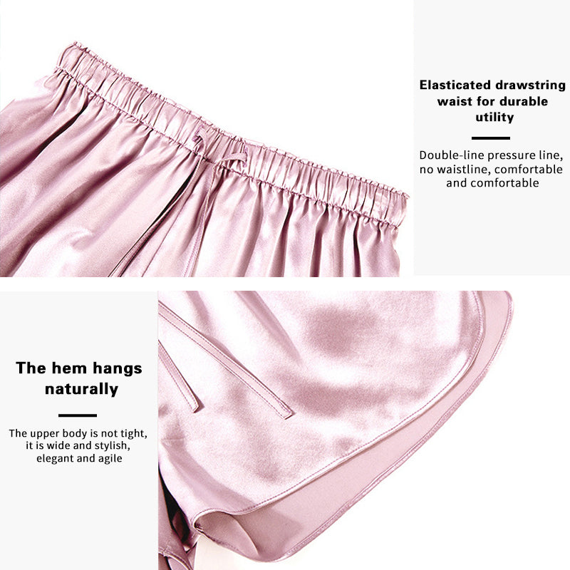 16 Momme Silk Camisole Shorts Pajama Set