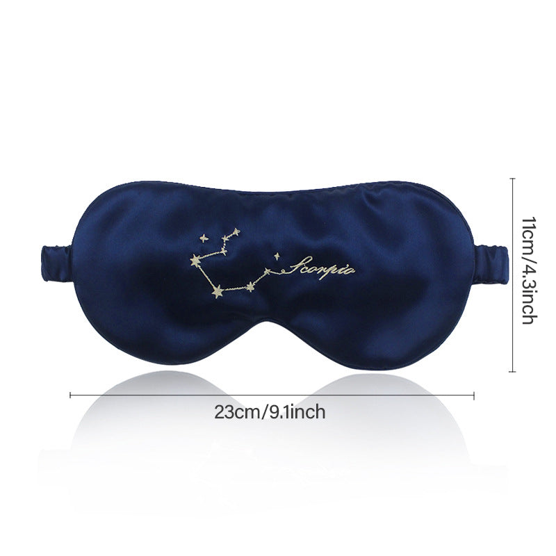 22 Momme Constellation Silk Sleep Eye Mask