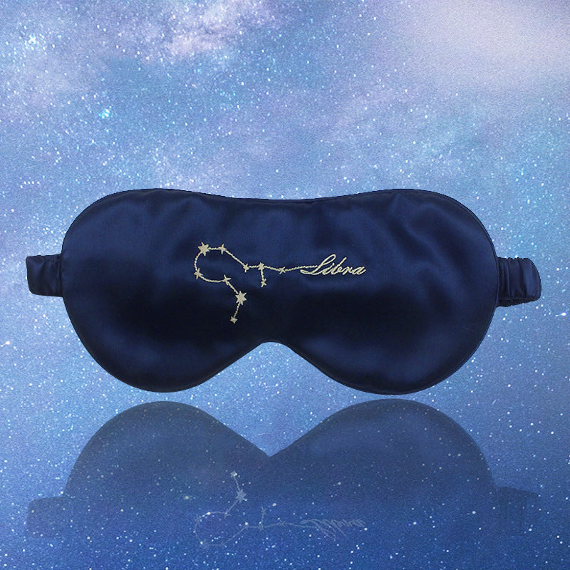 22 Momme Constellation Silk Sleep Eye Mask